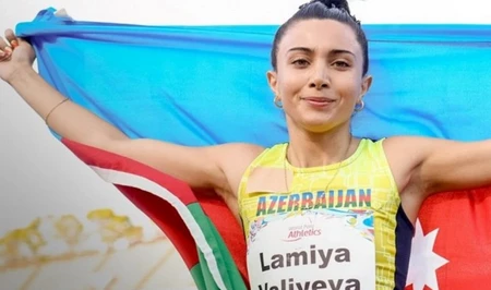 Ламия Велиева установила новый рекорд на чемпионате Азербайджана по легкой атлетике