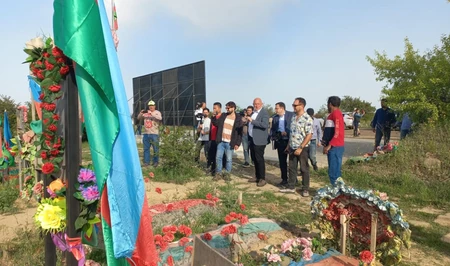Известные путешественники со всего мира прибыли в Агдам