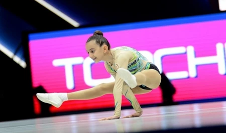 В Гяндже впервые прошел чемпионат Азербайджана по аэробной гимнастике