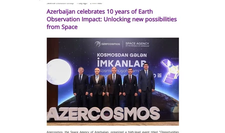 Satellite Evolution оценило вклад Азербайджана в космическую отрасль