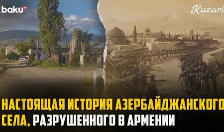 Памятные места Западного Азербайджана: армяне устроили резню и депортировали жителей Кичик Мазра