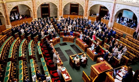 Парламент Венгрии проголосовал за отставку президента