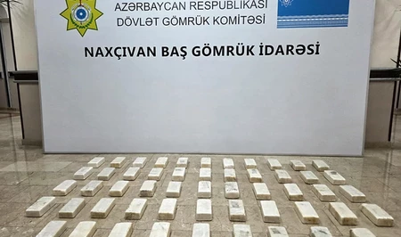 В Нахчыване пресекли контрабанду более 45 кг метамфетамина