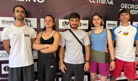 Азербайджанские скалолазы вышли в финал международного турнира