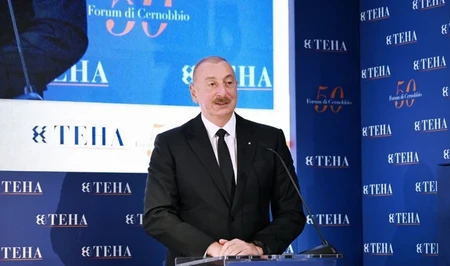 Мировая пресса отвела широкое место выступлению Ильхама Алиева на форуме Черноббио