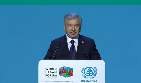 Президент Узбекистана поблагодарил Ильхама Алиева за организацию WUF13 в Баку