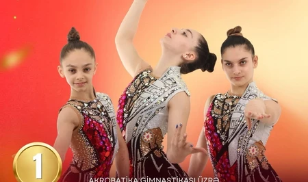 Азербайджанские акробатки стали чемпионками мира