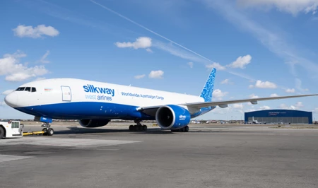 Silk Way West Airlines получила IV грузовой самолёт Boeing 777F в рамках программы обновления флота