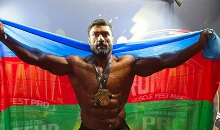 Известный ханенде стал чемпионом Мира по бодибилдингу