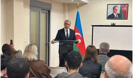 В Афинах прошло мероприятие в связи Днем памяти Гейдара Алиева