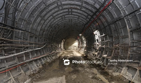 Разделение линий бакинского метро: построено 39 метров нового тоннеля из 211