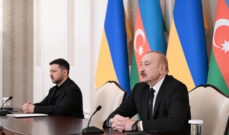 Президент Ильхам Алиев: Наше сотрудничество с Украиной имеет очень прочную политическую основу