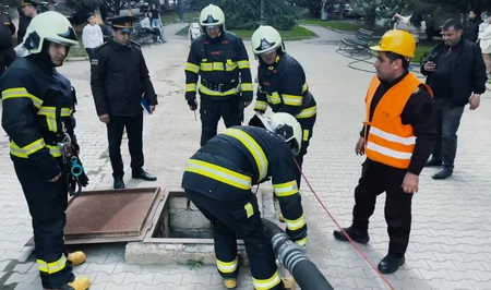 МЧС провело пожарные учения в Гяндже, выявлены недостатки