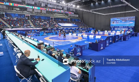 ЧМ U-17 в Баку: Назрин Ахмедли уступила немецкой спортсменке по последнему баллу