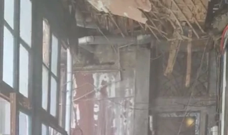 В центре столицы обрушился потолок исторического здания