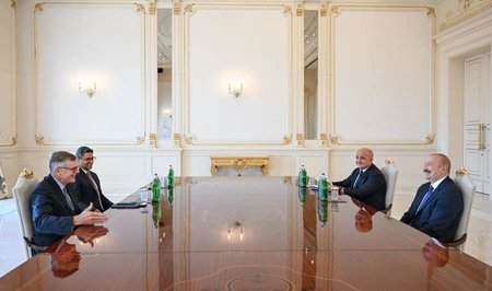 Ильхам Алиев принял главу инвестиционной компании Neuberger Berman