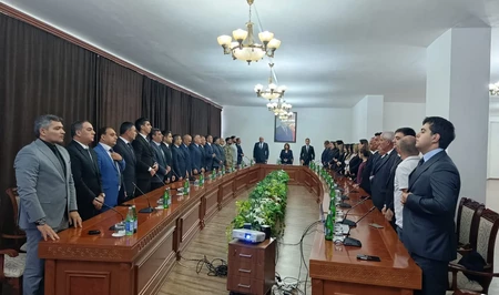 Семьи шехидов и участники войны собрались на памятном мероприятии в Ханкенди