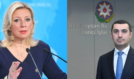 МИД Азербайджана назвал высказывания Марии Захаровой неприемлемыми