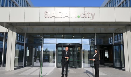 Ильхам Алиев принял участие в открытии первого этапа инновационного городка SABAH.city в Баку