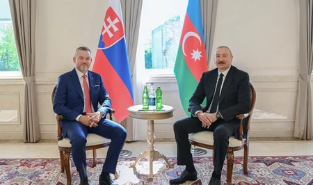 В Шуше состоялась встреча президентов Азербайджана и Словакии один на один