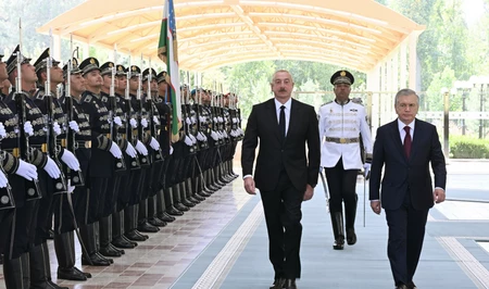 Президент: Объем товарооборота между Азербайджаном и Узбекистаном увеличился более чем в три раза