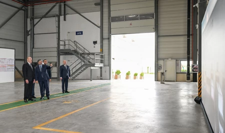 Ильхам Алиев принял участие в открытии предприятия Fabriora Group в Гарадагском районе Баку