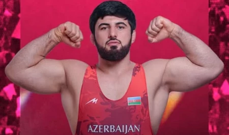 Азербайджанский борец Юсиф Дурсунов завоевал «золото» чемпионата Европы U-20
