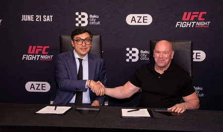 Азербайджан впервые примет турнир UFC