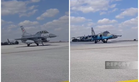 Азербайджанские Су-25 приняли участие в масштабном авиашоу в Конье