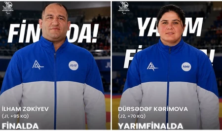 Азербайджанские парадзюдоисты успешно выступают на чемпионате Европы в Германии