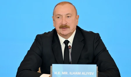 Президент Азербайджана: Наша независимая политика снискала Азербайджану огромное уважение