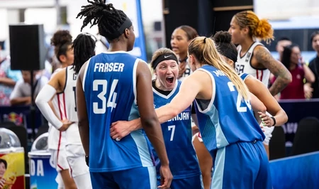 Сборная Азербайджана по баскетболу 3x3 стала второй на Кубке чемпионов FIBA