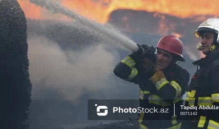 В Масаллинском районе загорелось одноэтажное здание