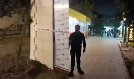 В Сумгайыте срубили восемь деревьев и установили киоск: материалы готовят для Генпрокуратуры
