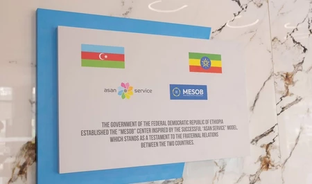 Азербайджанский опыт в Африке: центр MESOB открыт в Эфиопии по модели ASAN xidmət