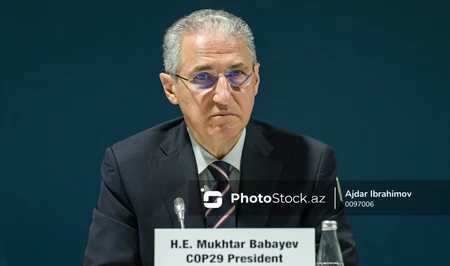 Председатель COP29: Глобальное потепление ускоряет таяние ледников и сокращение водных ресурсов