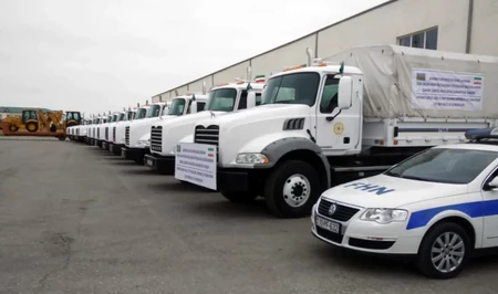 Гуманитарная помощь из Азербайджана успешно доставлена в Иран