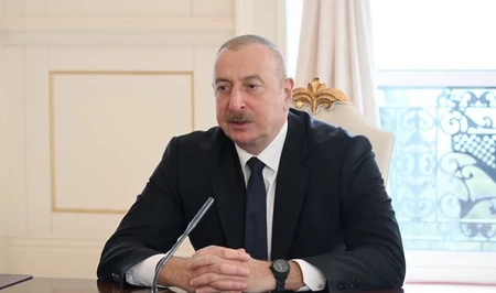 Состоялась встреча Президента Ильхама Алиева с Президентом Лаоса в расширенном составе