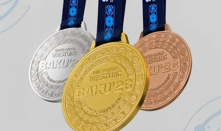Представлены медали чемпионата мира U-17 по борьбе, который пройдет в Баку