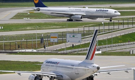 Air France и Lufthansa приостановили полеты над Пакистаном