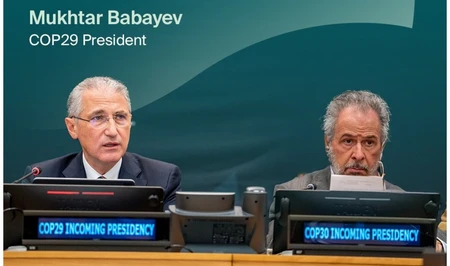 Мухтар Бабаев приветствует назначение руководства COP30 в Бразилии