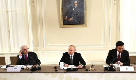 Владимир Путин: Реализуемые проекты Россией и Азербайджаном имеют хорошее наполнение