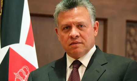 Король Иордании поздравил Президента Ильхама Алиева