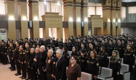 В МЧС Азербайджана почтили память жертв трагедии 20 Января