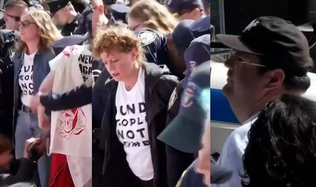 В Нью-Йорке задержаны около 100 протестующих, включая известных актрис