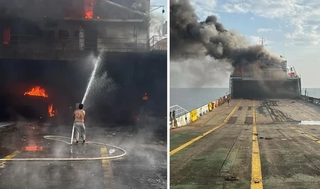 Турецкое судно подверглось атаке в Черном море