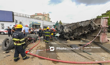 Распространилась фотография водителя грузовика, погибшего в страшной аварии в столице