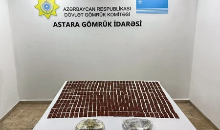Пресечена попытка провоза в Азербайджан крупной партии наркотиков из Ирана