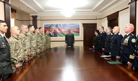 В Военной прокуратуре Азербайджана прошло мероприятие по случаю Дня Победы