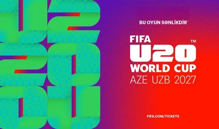 FIFA представила официальный бренд чемпионата мира U-20 2027 года в Азербайджане и Узбекистане
